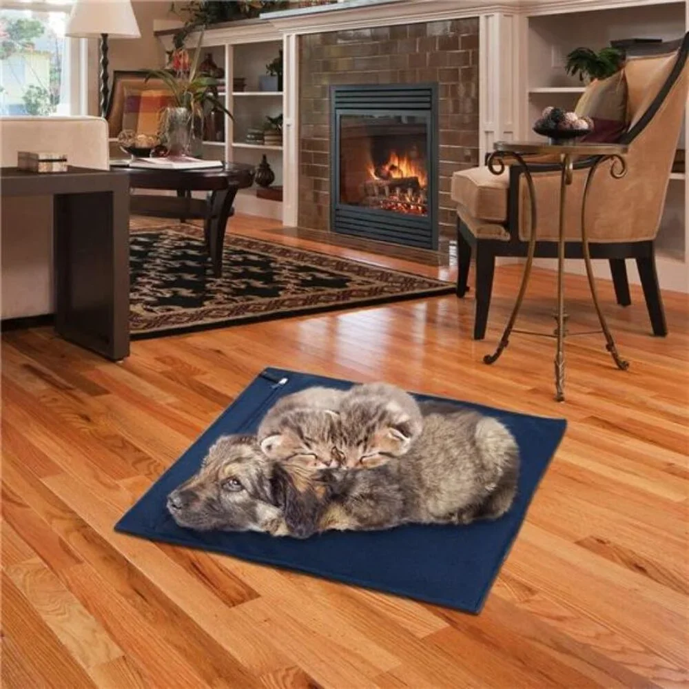 Pet Electric Heating Pad Indoor Warming Mat with Auto Power Off, 17.5